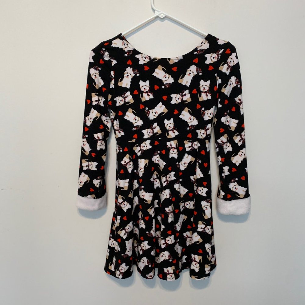 🐱 5 for $10.  REVERSIBLE FUN DRESS WITH DOGS ON ONE SIDE - Picture 4 of 5